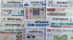 ঢাকার বিভিন্ন সংবাদপত্র