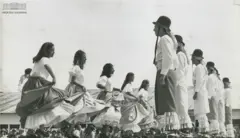 Dança tradicional gaúcha, em foto de 1968. Foto: Arquivo Nacional