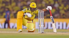 चेन्नई के कप्तान ऋतुराज गायकवाड़ ने 98 रनों की पारी खेली