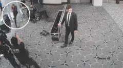 CCTV dari acara makan malam wartawan Gedung Putih