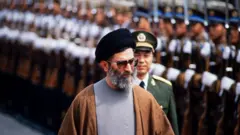 O ex-líder supremo do Irã, Ali Khamenei