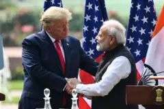 Trump Modi 