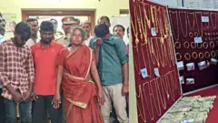 आई आणि तीन मुलांची टोळी 