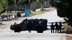 مركبة عسكرية إسرائيلية بالقرب من طوباس في الضفة الغربية المحتلة، 26 نوفمبر/تشرين الثاني 2025