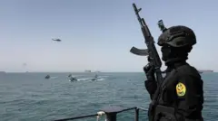 સ્ટ્રેટ ઑફ હોર્મુઝ શું છે, ક્રૂડઑઈલના ભાવો ઉપર અસર, ઈરાન હોર્મુઝ બંધ કરે તો કોને અસર થાય, ભારતમાં ઓઇલના ભાવો વધશે, હોર્મુઝની નાકાબંધી, બીબીસી ગુજરાતી ઇન્ટરનેશનલ ન્યૂઝ, આંતરરાષ્ટ્રીય સમાચાર 