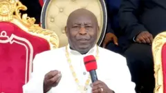 Prezida w'Uburundi Evariste Ndayishimiye