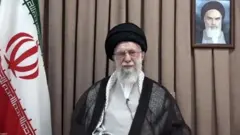O líder supremo do Irã, aiatolá Ali Khamenei