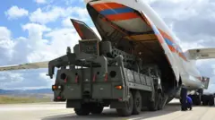 Rus S-400 hava savunma sistemi Temmuz 2019'da Türkiye'ye getirilmeye başlandı