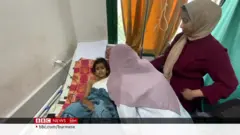 ဂါဇာထဲက ဆေးကုသခွင့် စောင့်နေတဲ့ ကလေး