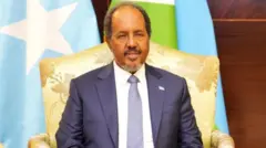 Pirezidantii Somaaliyaa Hasan Sheek Mahmuud