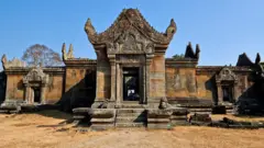 El templo de Preah Vihear.