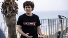 El joven israelí Tal Mitnick, en una entrevista en Tel Aviv. 