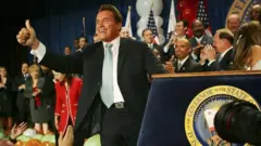 Schwarzenegger alitumikia mihula miwili kama gavana wa California kati ya 2003 na 2011