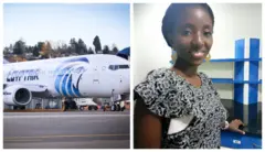 Aworan afihan baalu Egypt Air ati aworan Remilekun