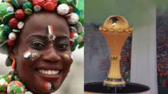 Àwọn àwòrán láti ibi ayẹyẹ ìṣíde ìdíje AFCON