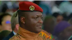 Ibrahim Traoré, ṣọja to n dari orilẹede Bukina Faso