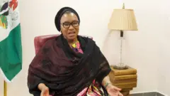 Senator Ireti Kingibe dey represent di Federal Capital Territory, Abuja