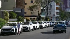 Veículos de aluguel em Cuba