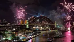 Фейерверк в Сиднее