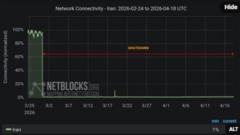 تاریکی دیجیتالی در ایران؛ ۵۰ روز قطع اینترنت جهانی