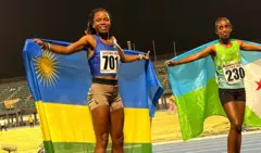 Imanizabayo na Samia Hassan wa Djibouti