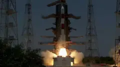 India first mission to di Sun lift off from di launch pad for Sriharikota on Saturday morning
