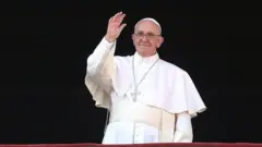 El papa en su asunción 