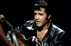 المغني الأمريكي إلفيس بريسلي