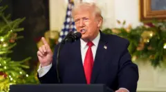 الرئيس الأمريكي دونالد ترامب