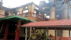 ဆူးလေကုန်းရွာ ဘုန်းတော်ကြီးကျောင်း ဗုံးထိမှန်မှုဖြစ်အပြီး မြင်ကွင်းလို့ဆို 