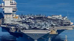 حاملة الطائرات التابعة للبحرية الأمريكية يو إس إس جيرالد آر فورد 