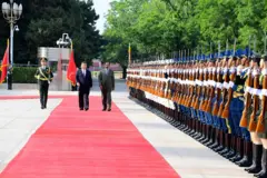 ፕሬዝደንት ኢሳይያስ ኣፈወርቂ ኣብ ቻይና ዝተገብረሉ ኣቀባብላ