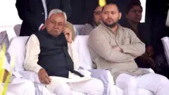 तेजस्वी यादव और नीतीश कुमार
