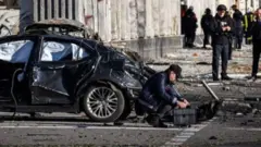 Katika mji wa Kyiv kulikuwa na mashambulizi kadhaa na makombora ya Kirusi.