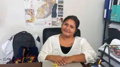 Michelle Ravell en Gaza