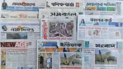 ঢাকার বিভিন্ন সংবাদপত্র