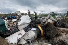 दुर्घटनाग्रस्त विमान