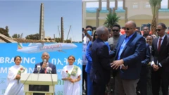ስነስርዓት ምጅማር በረራ መዕርፎ ነፈርቲ ኣክሱም