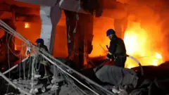 مبنى مهدم في دنيبرو