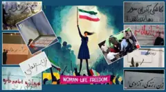 تصاویری مربوط به اعتراضات اخیر