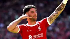 دومینیک سوبوسلای در ۱۴ بازی لیگ برتر، آمار یک گل و دو پاس گل را برای لیورپول ثبت کرده است