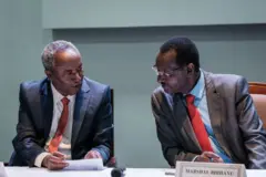 የፌደራል መንግሥቱ መከላከያ ሠራዊት ኤታማዦር ሹም ፊልድ ማርሻል ብርሃኑ ጁላ እና የትግራይ ኃይሎች ዋና አዛዥ ጄኔራል ታደሰ