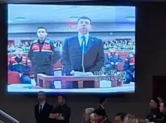 İmamoğlu'nun silivri'de savunma yapmasını gösteren fotoğraf. 