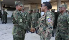 Umusirikare w'u Rwanda n'uwa Jamaica