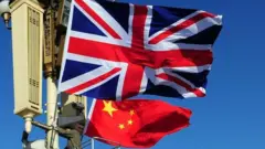 Ibendera ry'Ubwongereza n'irya China