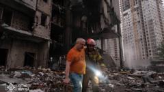 Россия нанесла второй за неделю массированный удар по Киеву. Что известно