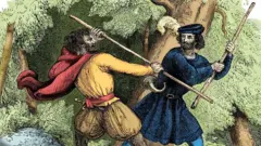 Robin Hood illüstrasyonu