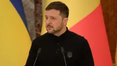 የዩክሬኑ ፕሬዝዳንት ቮሎዲሚር ዜሌንስኪ 