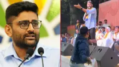 બીબીસી ગુજરાતી જામનગર ગોપાલ ઇટાલિયા પોલીસ છત્રપાલસિંહ જાડેજા પ્રદીપસિંહ આમ આદમી પાર્ટી કૉંગ્રેસ