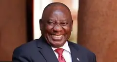 Aworan Aarẹ orilẹede South Africa,k Cyril Ramaphosa 